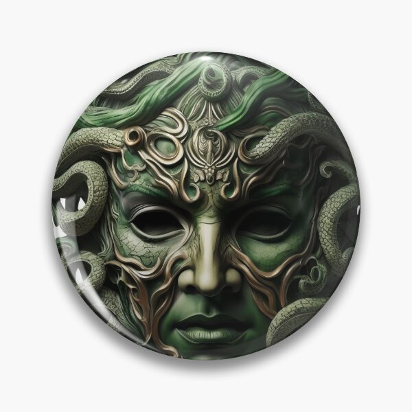 Item preview, medusa head mask designed and sold by masphie.