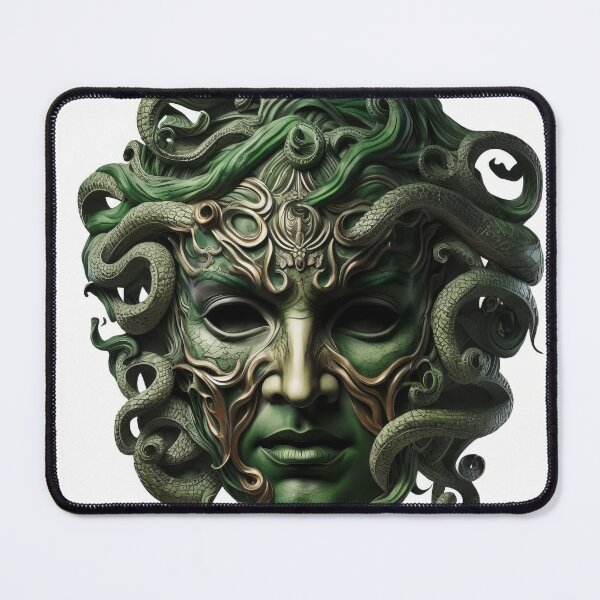 Item preview, medusa head mask designed and sold by masphie.