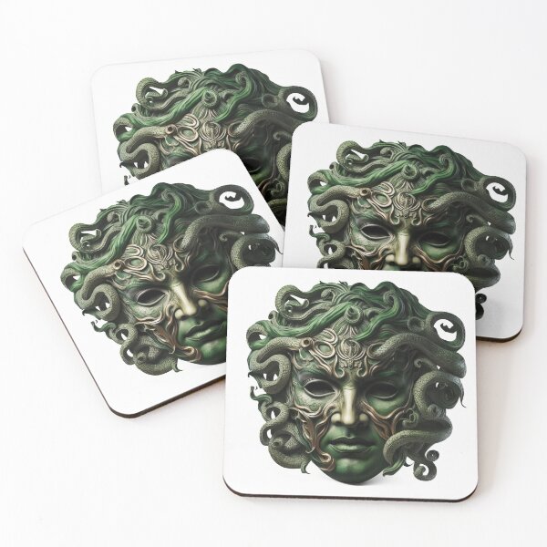 Item preview, medusa head mask designed and sold by masphie.