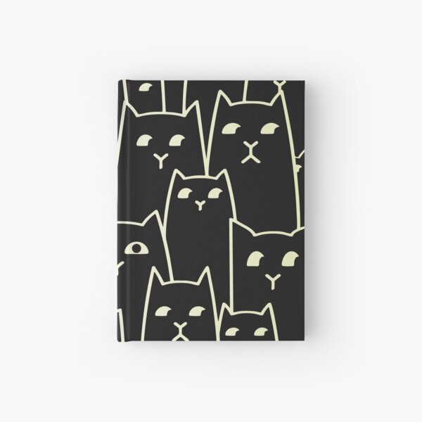 Suspicious Cats Hardcover Journal