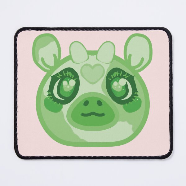 Item preview, Green Melon Cow with heart designed and sold by Abyssalbee.