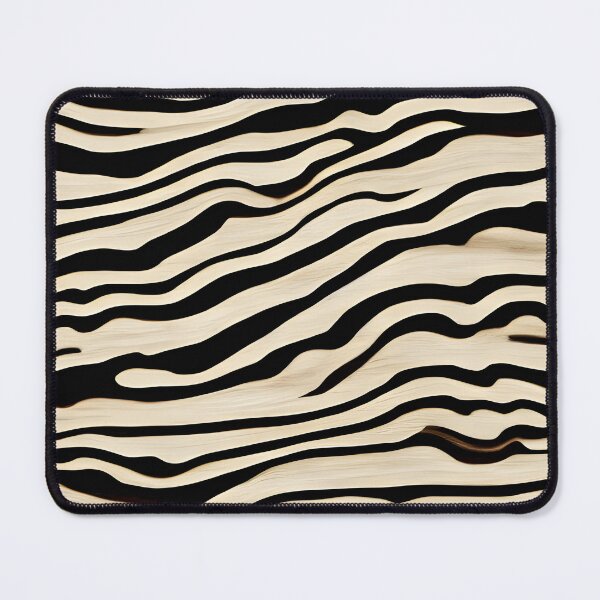 Item preview, faux zebra wood pattern designed and sold by patterncrow.
