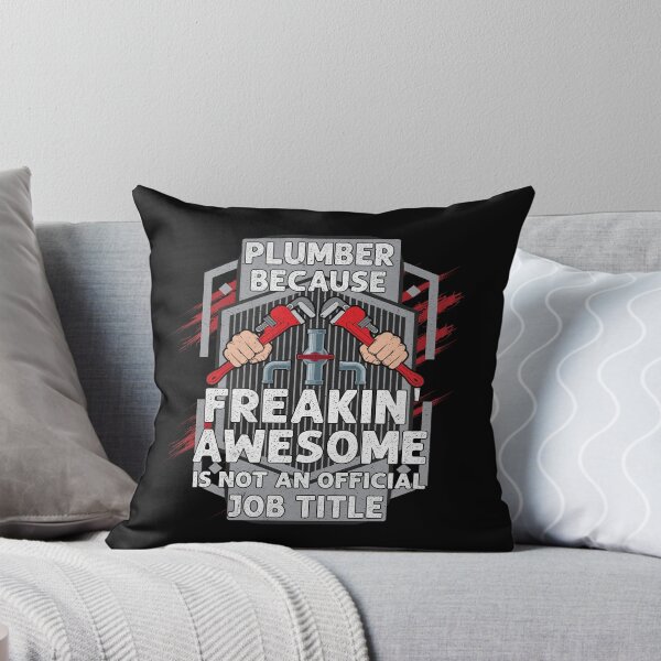 Item preview, Plumber Freaking Awesome Job Title Funny Plumber designed and sold by Trendy Valley .