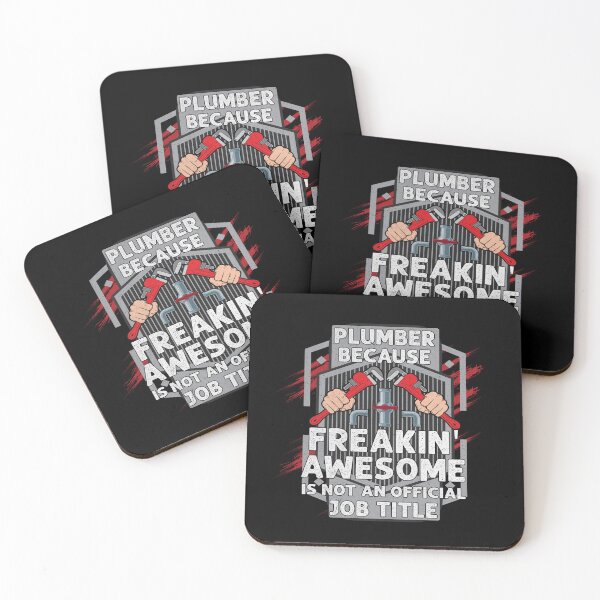 Item preview, Plumber Freaking Awesome Job Title Funny Plumber designed and sold by Trendy Valley .