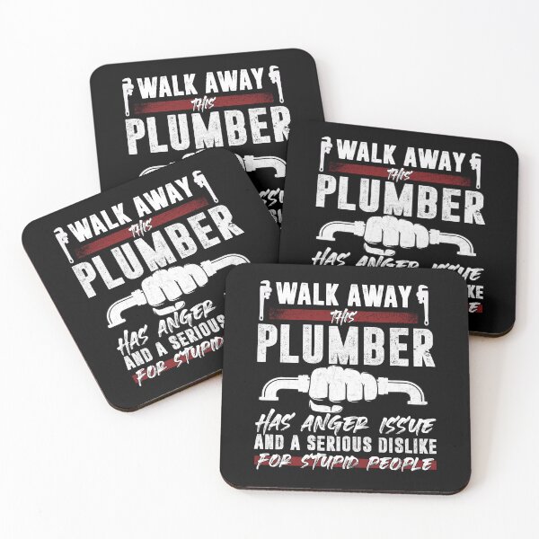 Item preview, Walk away this plumber Funny Plumber designed and sold by Trendy Valley .