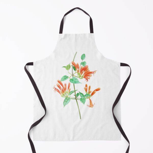 Item preview, Orange Trumpet Vine Flowers designed and sold by YuNikDraw.