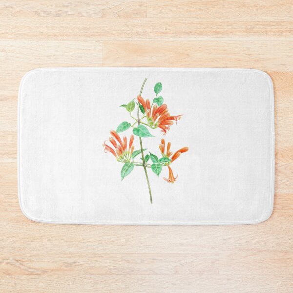 Item preview, Orange Trumpet Vine Flowers designed and sold by YuNikDraw.