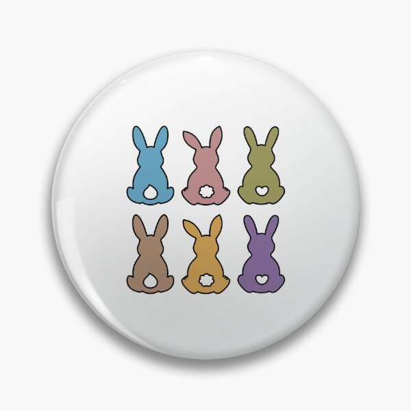 Item preview, Happy Easter Day, Pastel Aesthetic Easter Rabbits, cute hoppy Easter Day designed and sold by haRexia.
