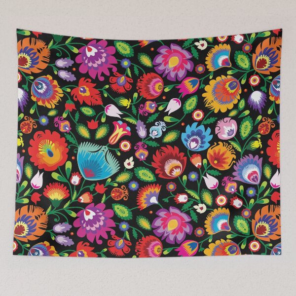 Item preview, Beautiful pattern Wycinanki flowers designed and sold by FK-UK.