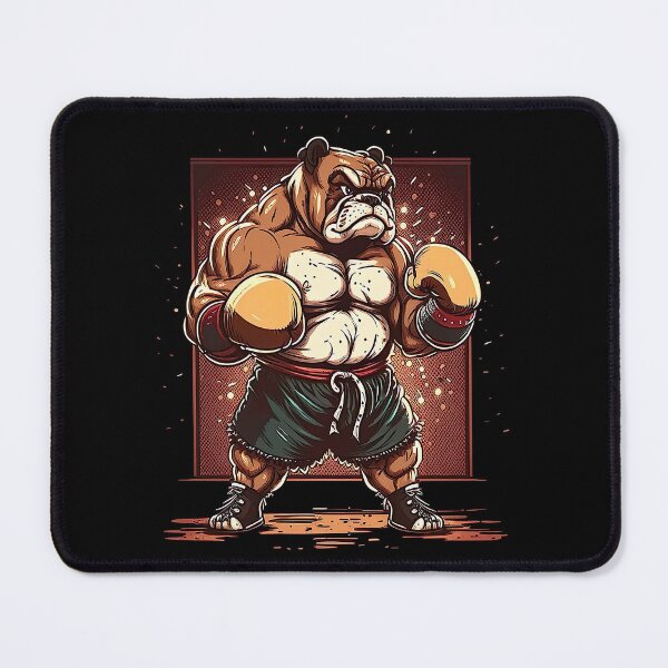 Item preview, Badass Bulldog Boxer designed and sold by ThreadsByCampion.