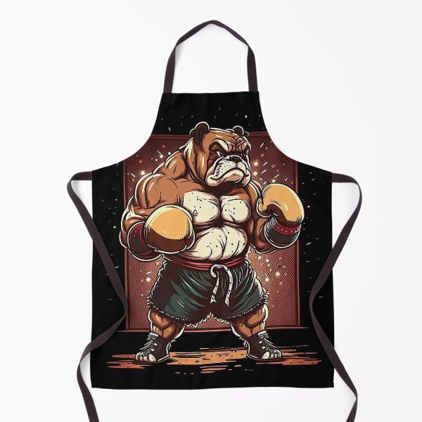Item preview, Badass Bulldog Boxer designed and sold by ThreadsByCampion.