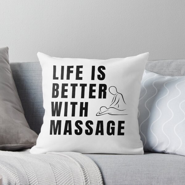 Item preview, Life is better with massage designed and sold by darshants.