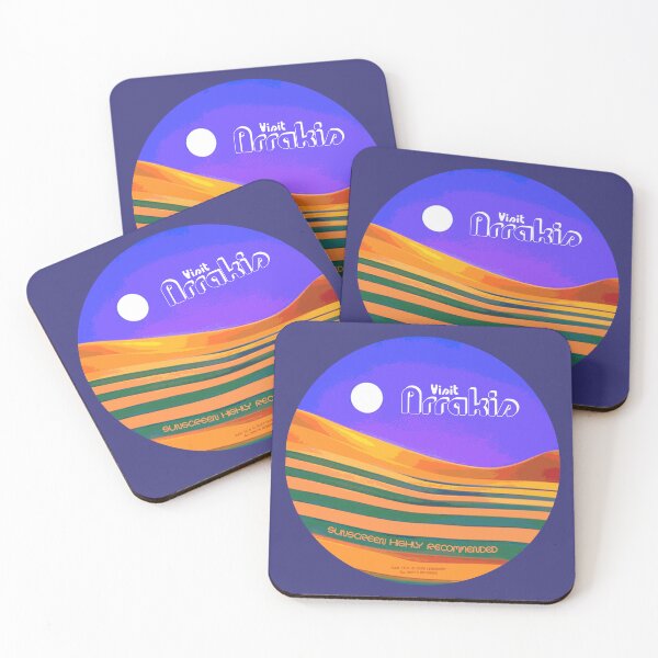 Item preview, Visit Arrakis: sunscreen highly recommended designed and sold by SolidEarthArt.