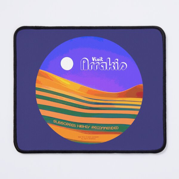 Item preview, Visit Arrakis: sunscreen highly recommended designed and sold by SolidEarthArt.