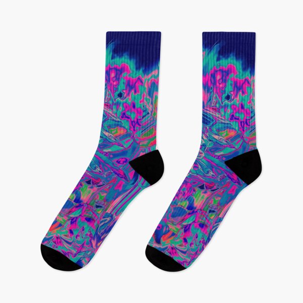 Item preview, Trippy Flower Patterns designed and sold by E-Elemental.