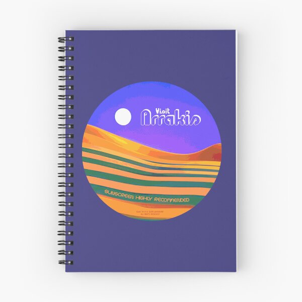 Item preview, Visit Arrakis: sunscreen highly recommended designed and sold by SolidEarthArt.