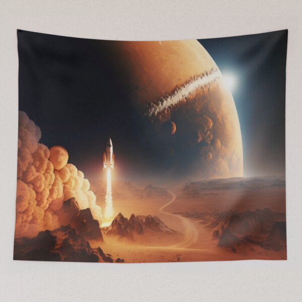 Item preview, First Mars Landing designed and sold by ThreadGallery.