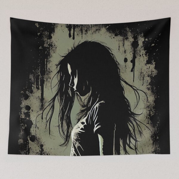 Item preview, Grunge Woman in "Low Key" Style designed and sold by Piotrek0001.