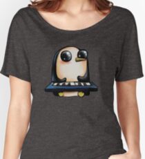 Gunter with Keyboard Women's Relaxed Fit T-Shirt