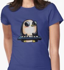 Camiseta entallada para mujer Gunter con teclado