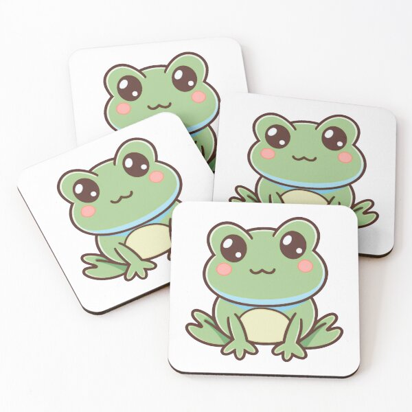 Item preview, Cute Kawaii Simple Cartoon Frog designed and sold by Giggl'n Gopher.
