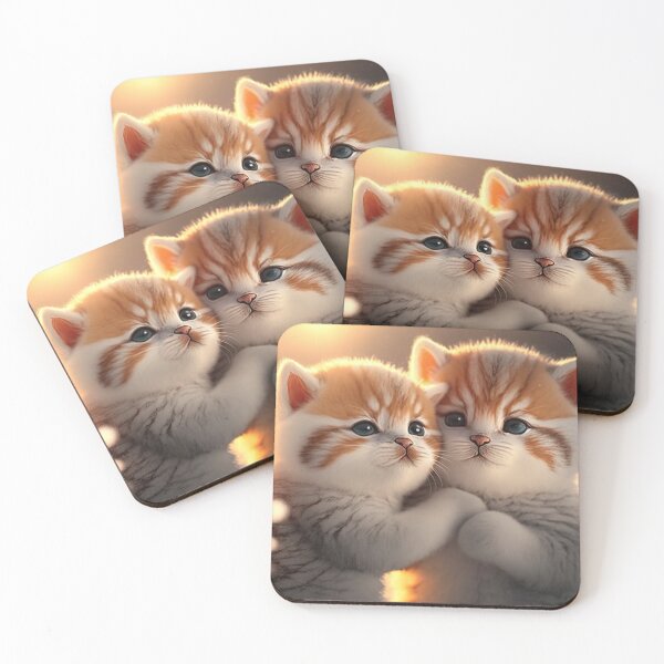 Item preview, Kitten playing in the snow are very lovely Hoziron 11 designed and sold by jetaiart.