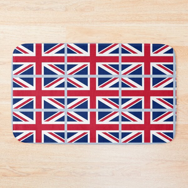 Item preview, Union Jack pattern - flags with pale blue borders by Cecca Designs designed and sold by Cecca-Designs.