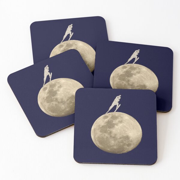 Item preview, Skiing on the Moon designed and sold by AussieAl.