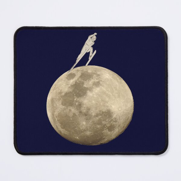 Item preview, Skiing on the Moon designed and sold by AussieAl.