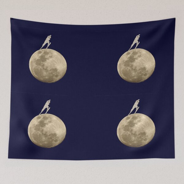 Item preview, Skiing on the Moon designed and sold by AussieAl.