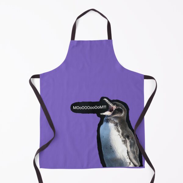 Item preview, Galapagos Penguin calls for Mom (Light Purple #795FC1 background) designed and sold by SBPenguins.