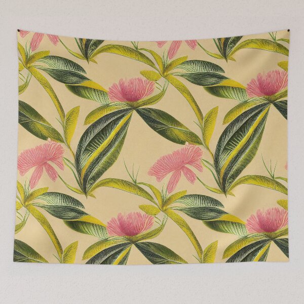 Item preview, Abstract pattern Asoka Pink Flower designed and sold by AstraNovaStudio.