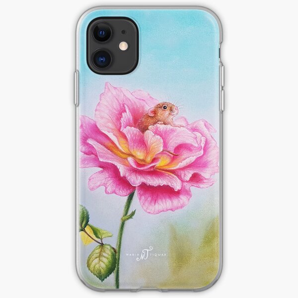 Mouse by Maria Tiqwah iPhone Soft Case