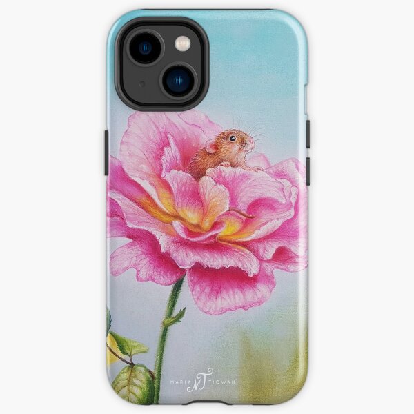 Mouse by Maria Tiqwah iPhone Tough Case