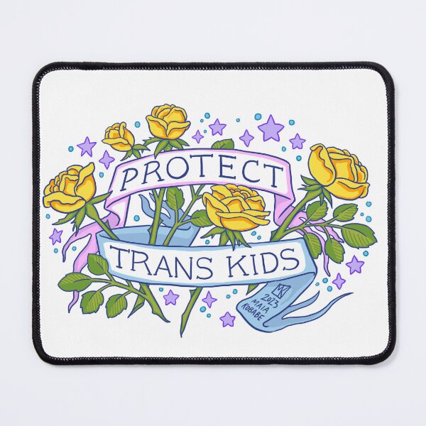 Item preview, Proteger a los niños trans designed and sold by redgoldsparks.