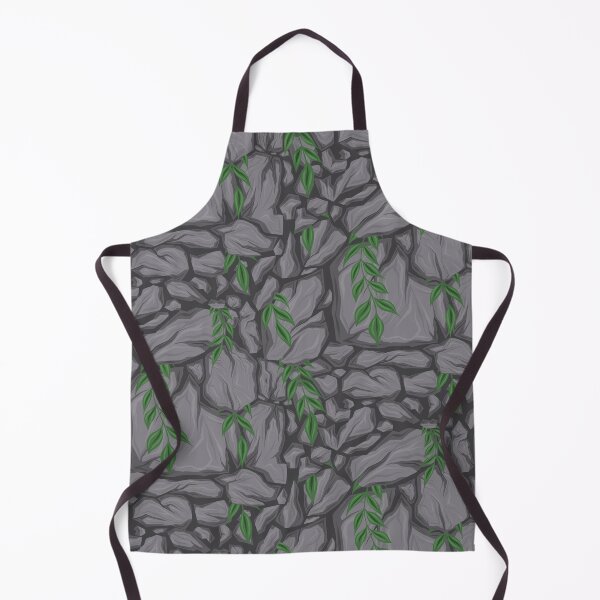 Item preview, Pattern with broken stones and stems with leaves designed and sold by Veleri.