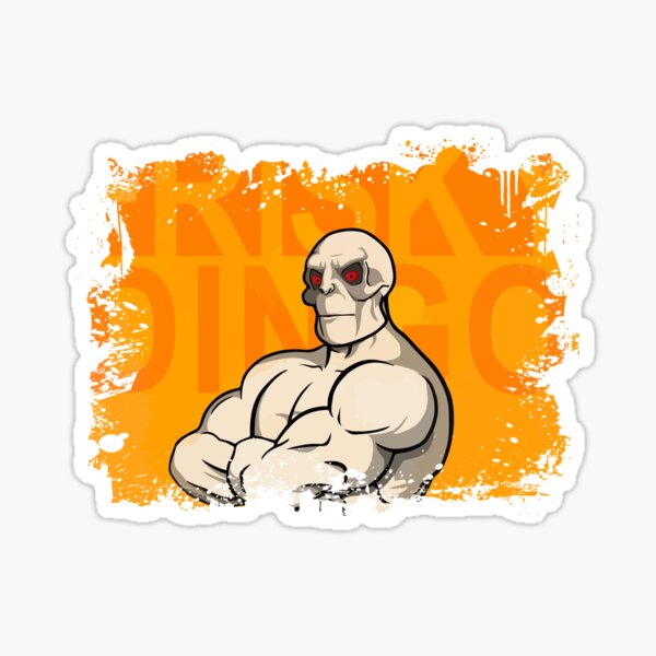 Frisky Dingo Sticker for Sale by CineArtzz