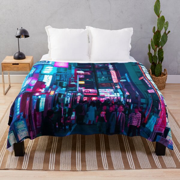 Item preview, Tokyo Glowing Nights: Neon Skyline Dreams designed and sold by trendarmy.