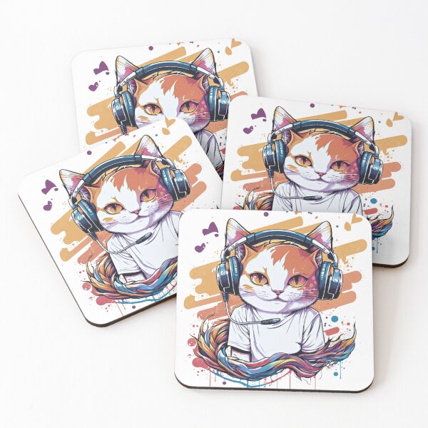 Item preview, cat in streaming  designed and sold by Print Punk ⭐⭐⭐⭐.