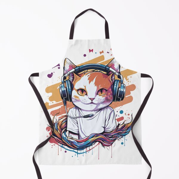 Aperçu de l'œuvre chat en streaming créée et vendue par Print Punk ⭐⭐⭐⭐.