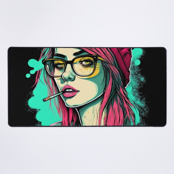 Item preview, Girl Smoking Stoner designed and sold by Odd World.