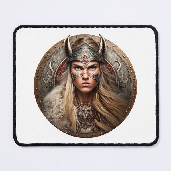 Item preview, Viking Shield Maiden Red designed and sold by TheRebelThreads.