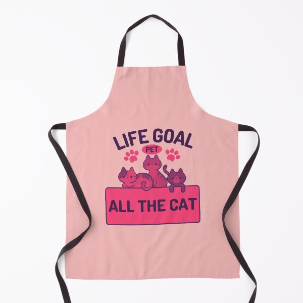Item preview, Life Goal Pet All The Cat Quotes designed and sold by designerpriti.