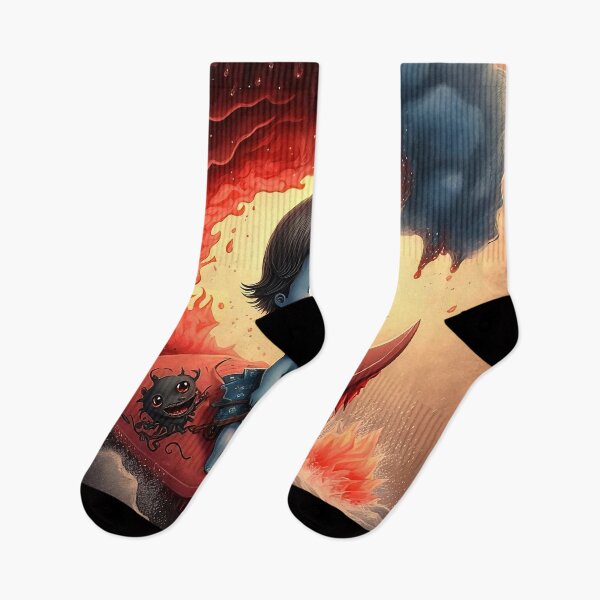 Item preview, Baby surfing the sea of lava designed and sold by Paintograma.