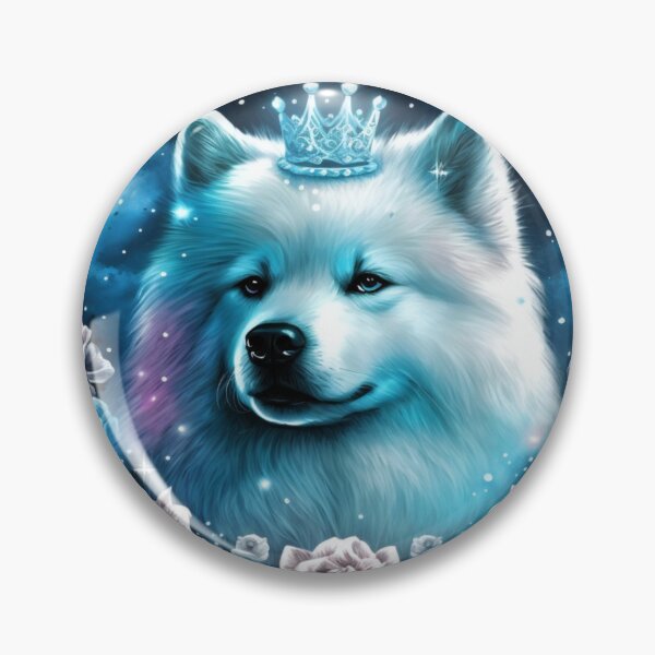 Item preview, Samoyed Queen designed and sold by Nocturne  Paws.