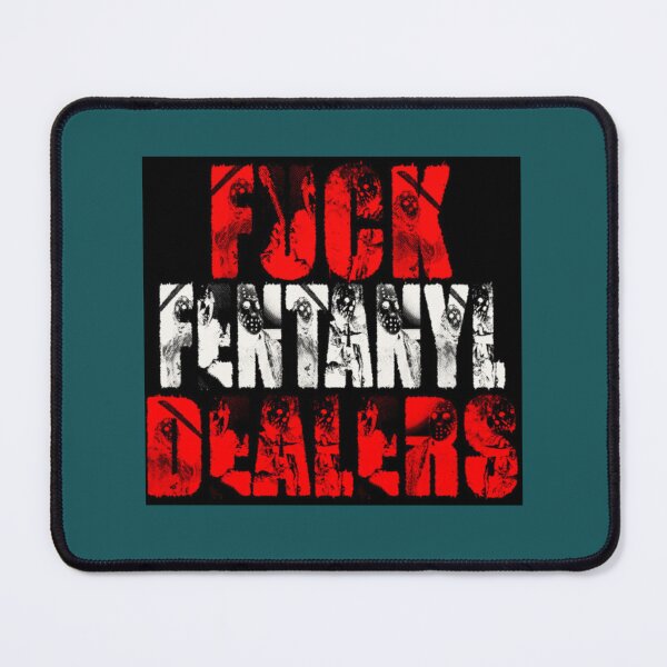 Item preview, Fuck Dearlers Fentanyl Flat Mask designed and sold by ahiepbantien68.