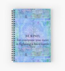 Cuaderno de espiral Plato Kindness Quote