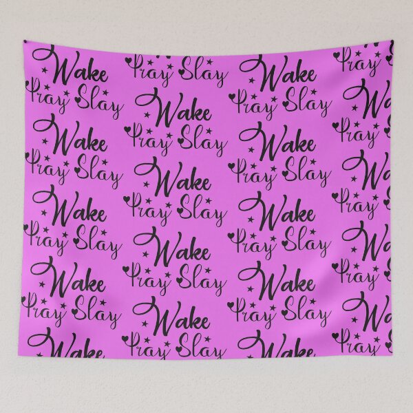 Item preview, Wake, Pray, Slay Your Day! designed and sold by renewedmind.