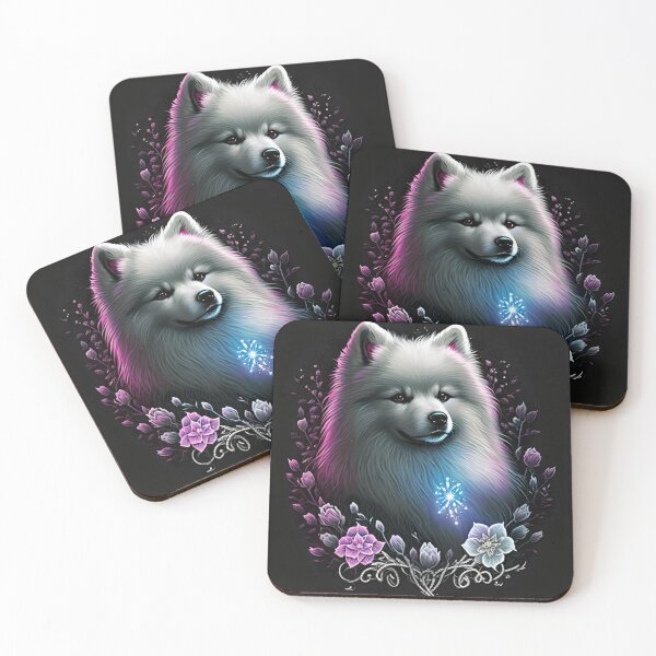 Item preview, Glamorous Samoyed designed and sold by Nocturne  Paws.