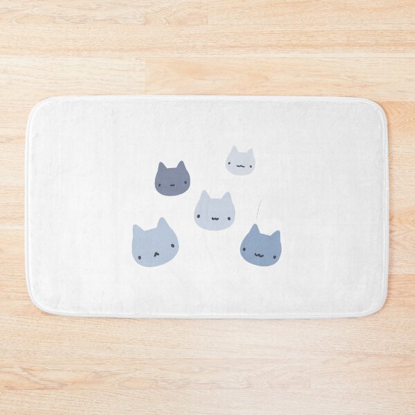 Item preview, Aesthetic Cute Blue Cats designed and sold by lameowee.
